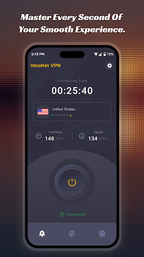 VeloNet VPN app screen 2