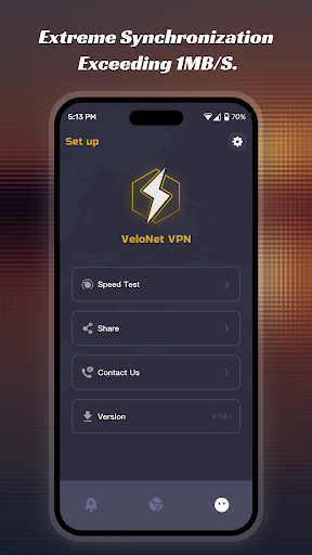 VeloNet VPN app screen 4